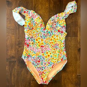 Jcrew one piece swimsuit (medium)